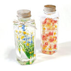 ラベンダー、イモーテルのハーバリウム