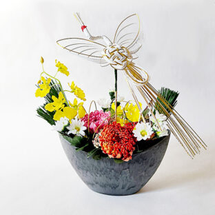 ☆縁起のいい鶴の正月飾り☆ 飛天鶴